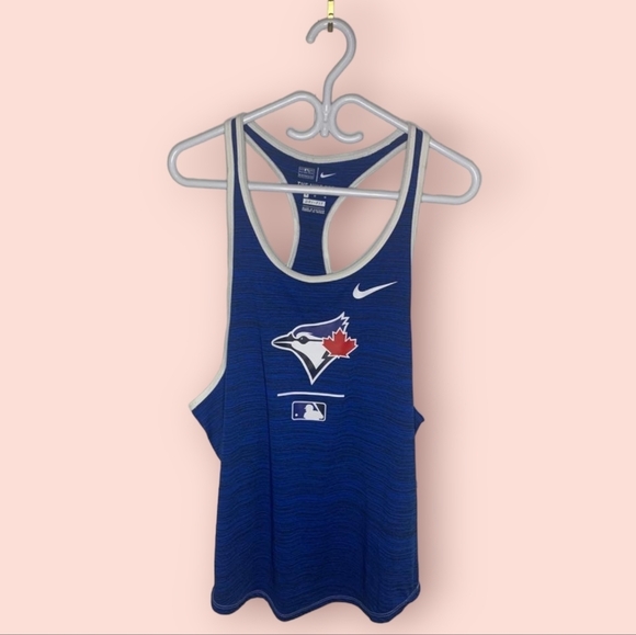 Womens Dri-Fit Nike  Blue Jay's Logo Tank Top, Size: M - Picture 1 of 5
